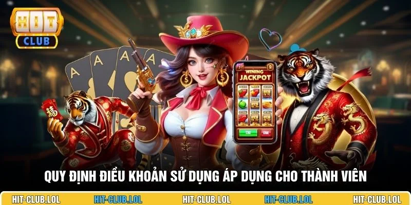 Quy định điều khoản sử dụng áp dụng cho thành viên