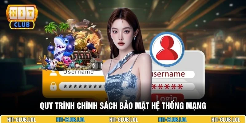 Quy trình chính sách bảo mật hệ thống mạng